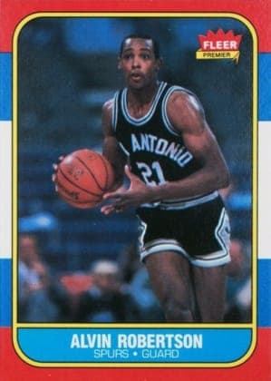 Alvin Robertson - 1986 Fleer #92