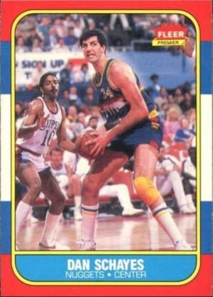 Danny Schayes - 1986 Fleer #98