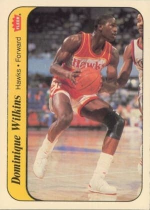 Dominique Wilkins - 1986 Fleer #S11
