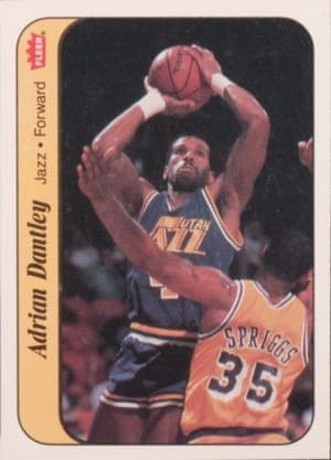 Adrian Dantley - 1986 Fleer #S3