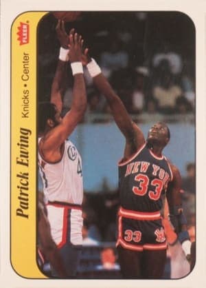 Patrick Ewing - 1986 Fleer #S6